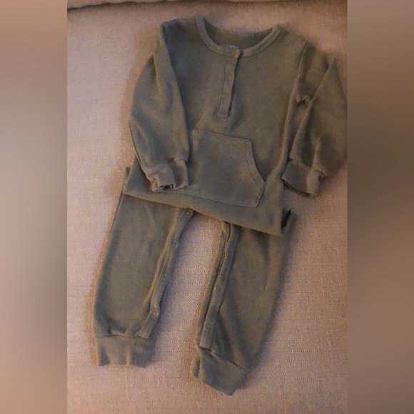 Little bipsy waffle macha romper 18-24months - Picture 2 of 5